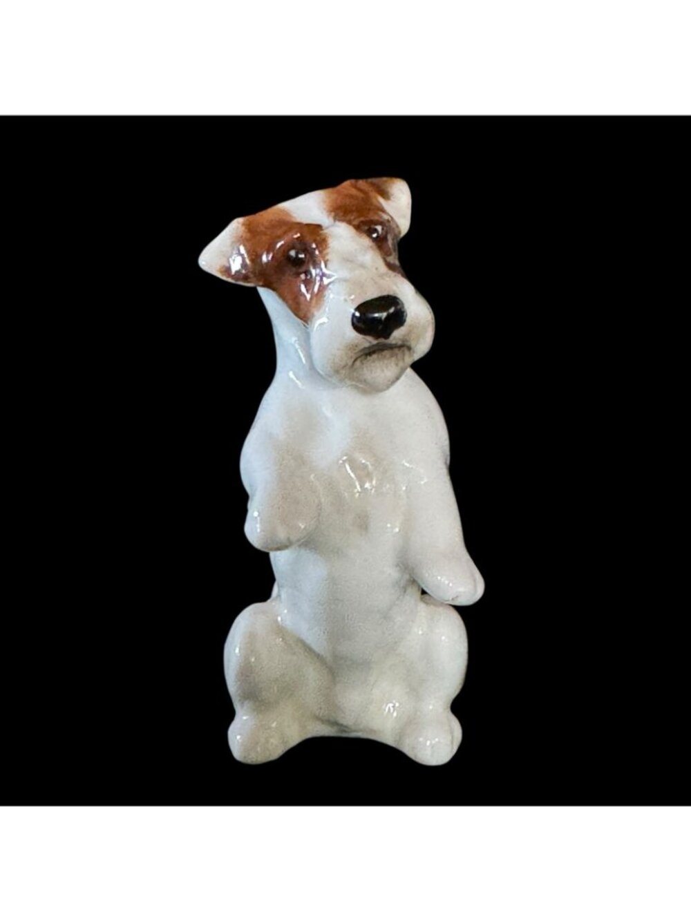 ROYAL DOULTON Begging Sealyham Terrier K3 Antique Backstamp Very Good Condition - Picture 6 of 11